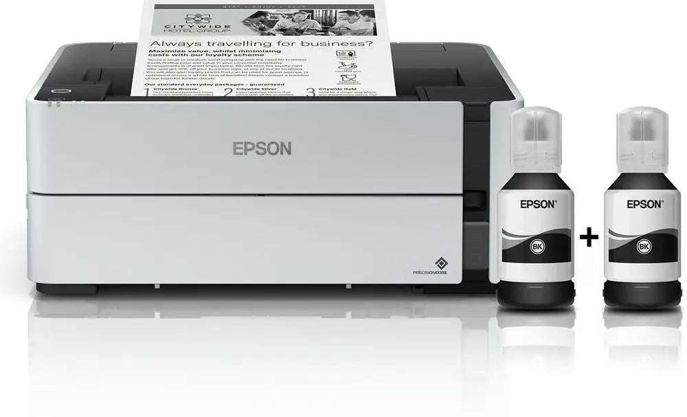 2X Single Function Inkjet Printer (mono) Epson EcoTank M1170 Brand Epson