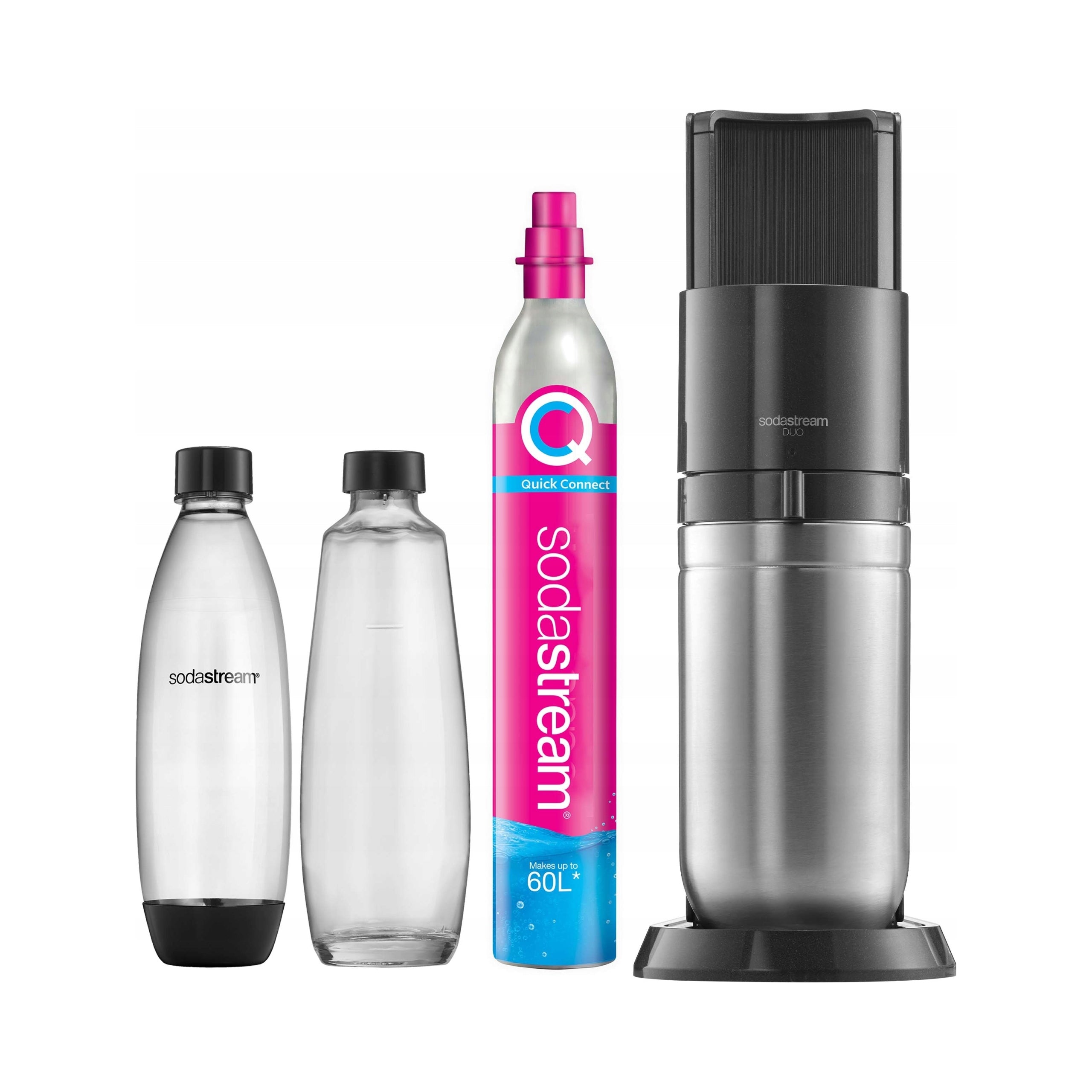2X Siphon SodaStream DUO