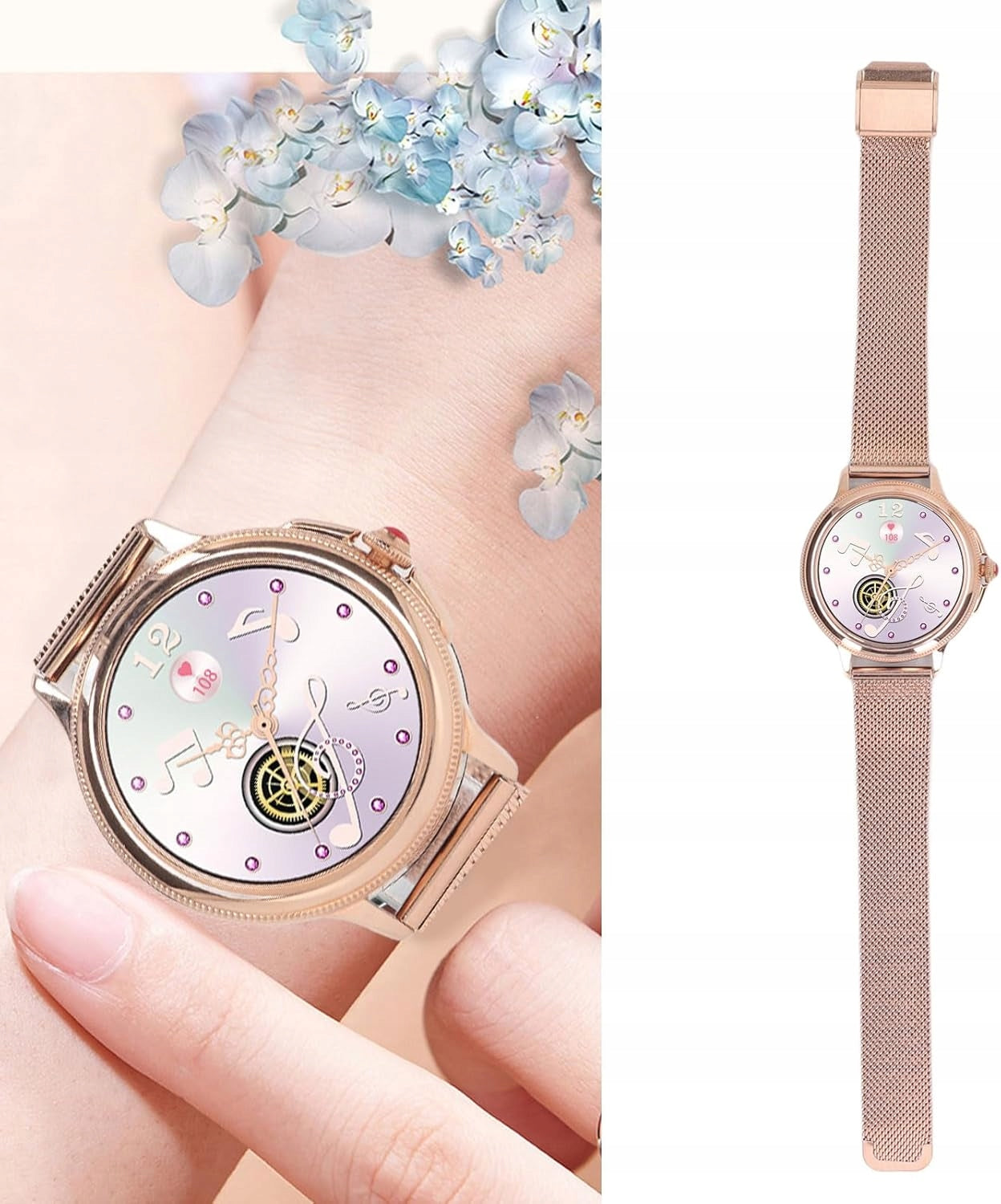 2X Smart Watch For Women Smartwatch Women Gold Model other