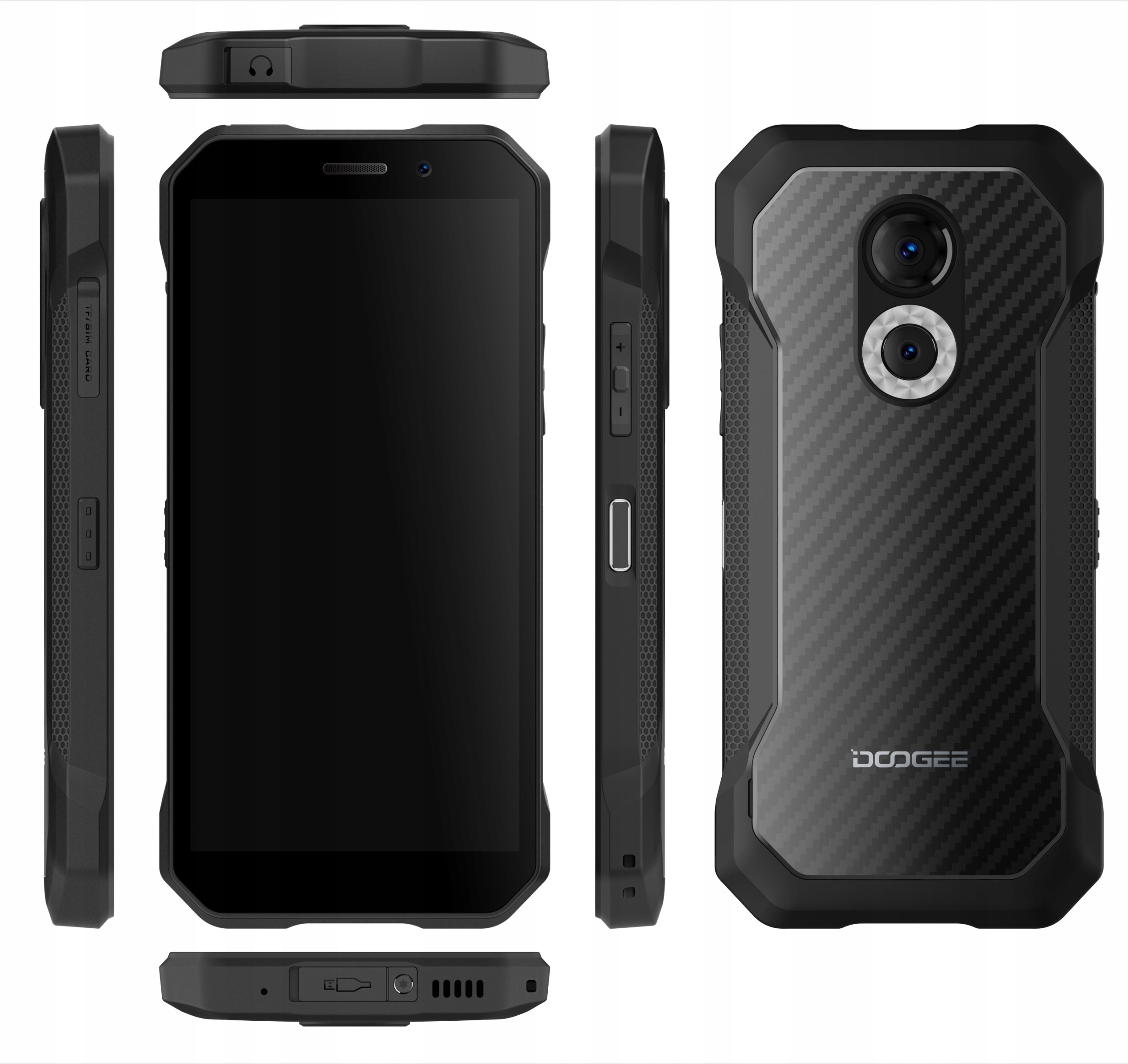 2X Smartphone DOOGEE S61 4G (LTE) 6 GB/ 64 GB Transparent Brand DOOGEE