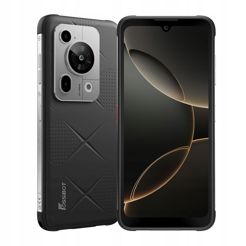 2X Smartphone Fossibot F112 Pro Resistant Strongphone 8GB / 256GB 5G black