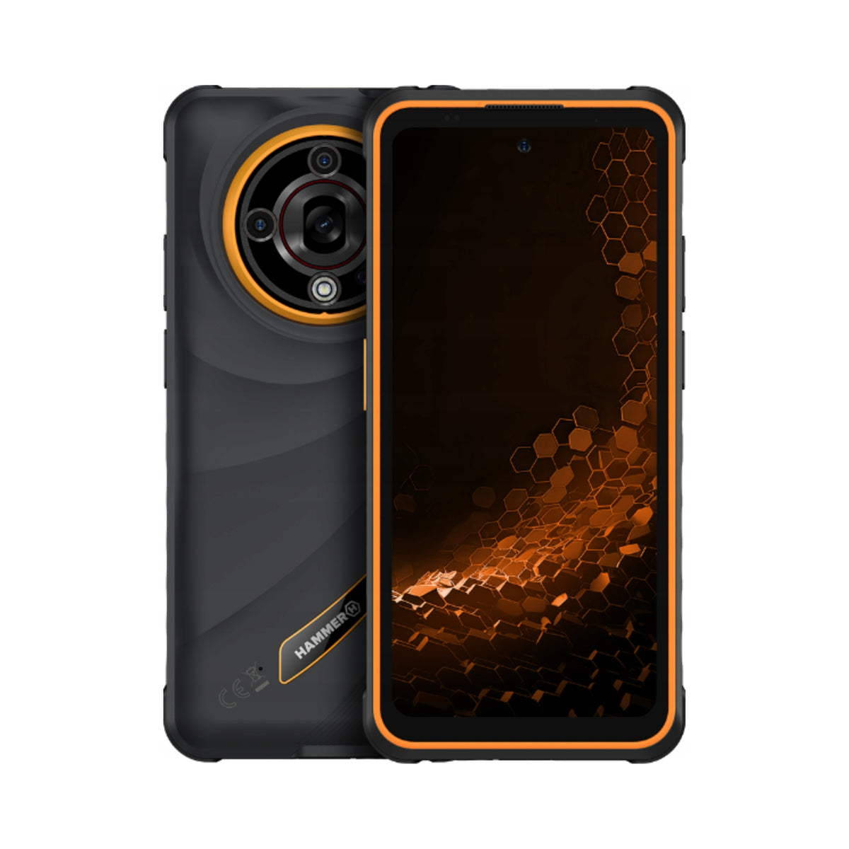 2X Smartphone HAMMER Iron 6 5G 8 GB/256 GB Orange