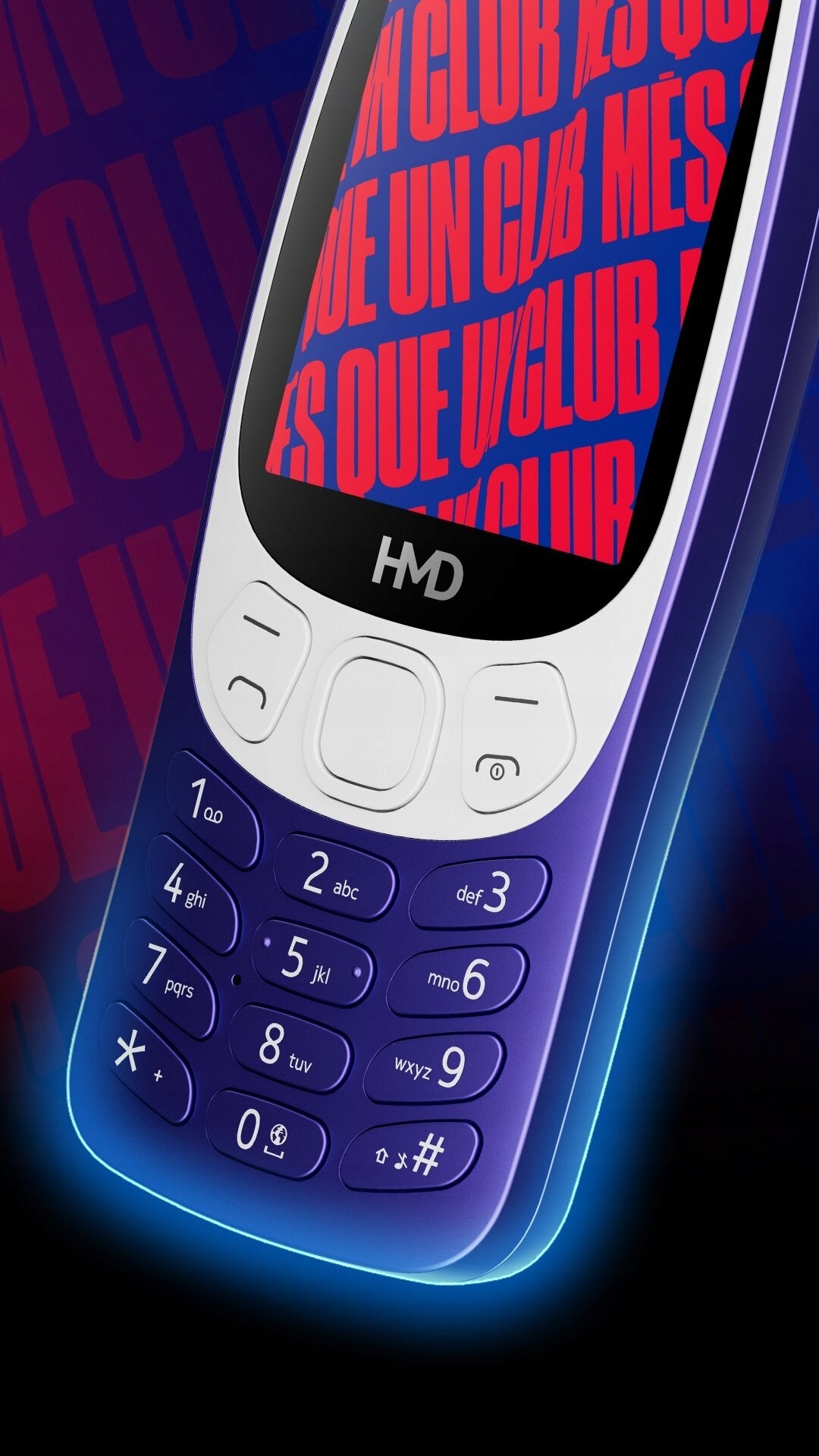 2X Smartphone HMD Barca 3210 blue Brand HMD