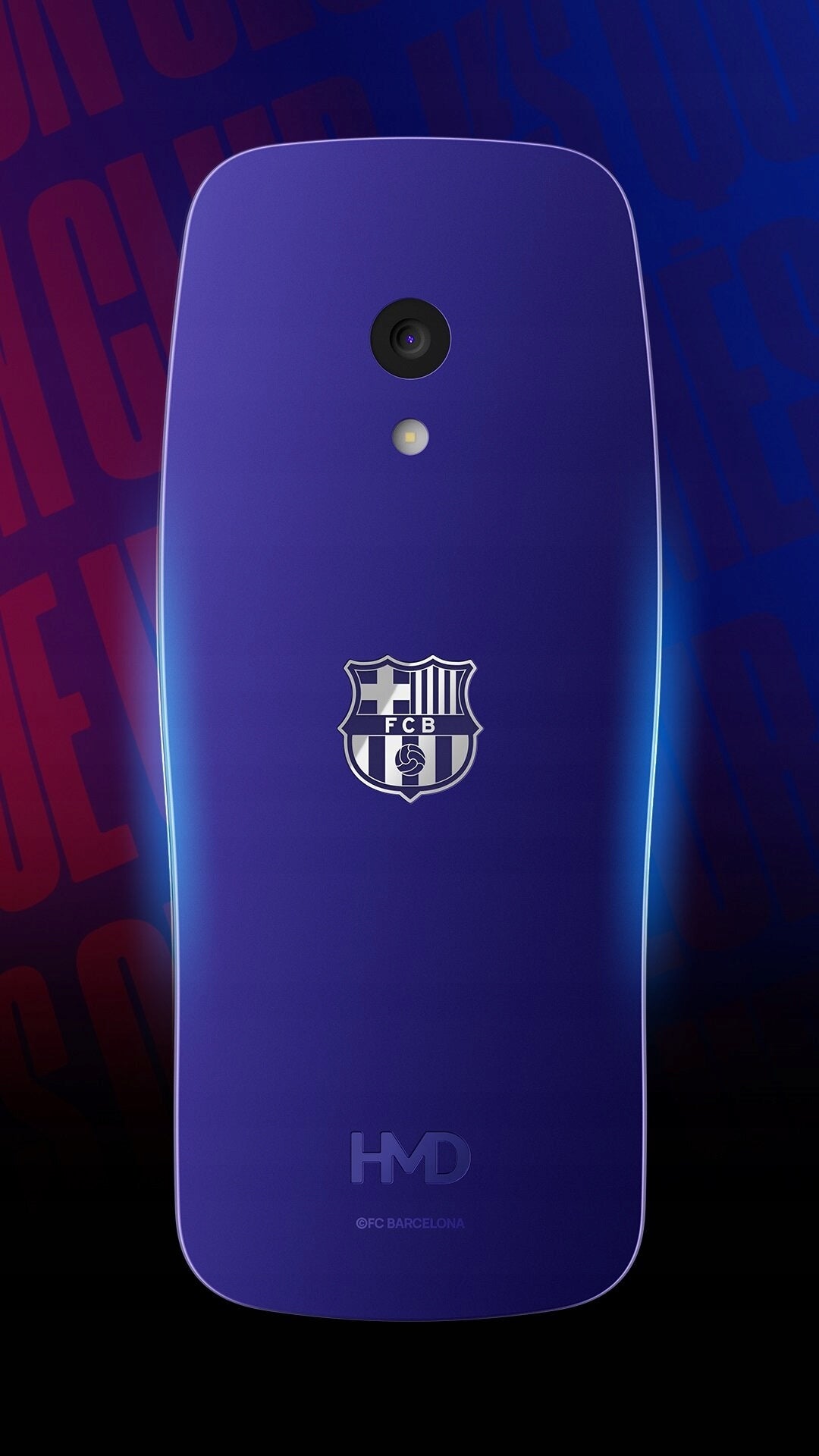 2X Smartphone HMD Barca 3210 blue Built-in memory 128 MB