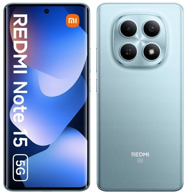 2X Smartphone Xiaomi Redmi Note 15 5G 6/128GB Glacier Blue
