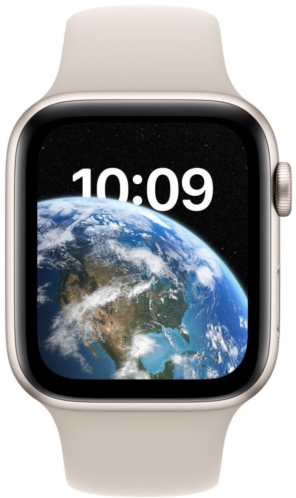 2X Smartwatch APPLE Watch SE (2nd generation) GPS Envelope 44mm in aluminium w k Model Watch SE GPS 44mm
