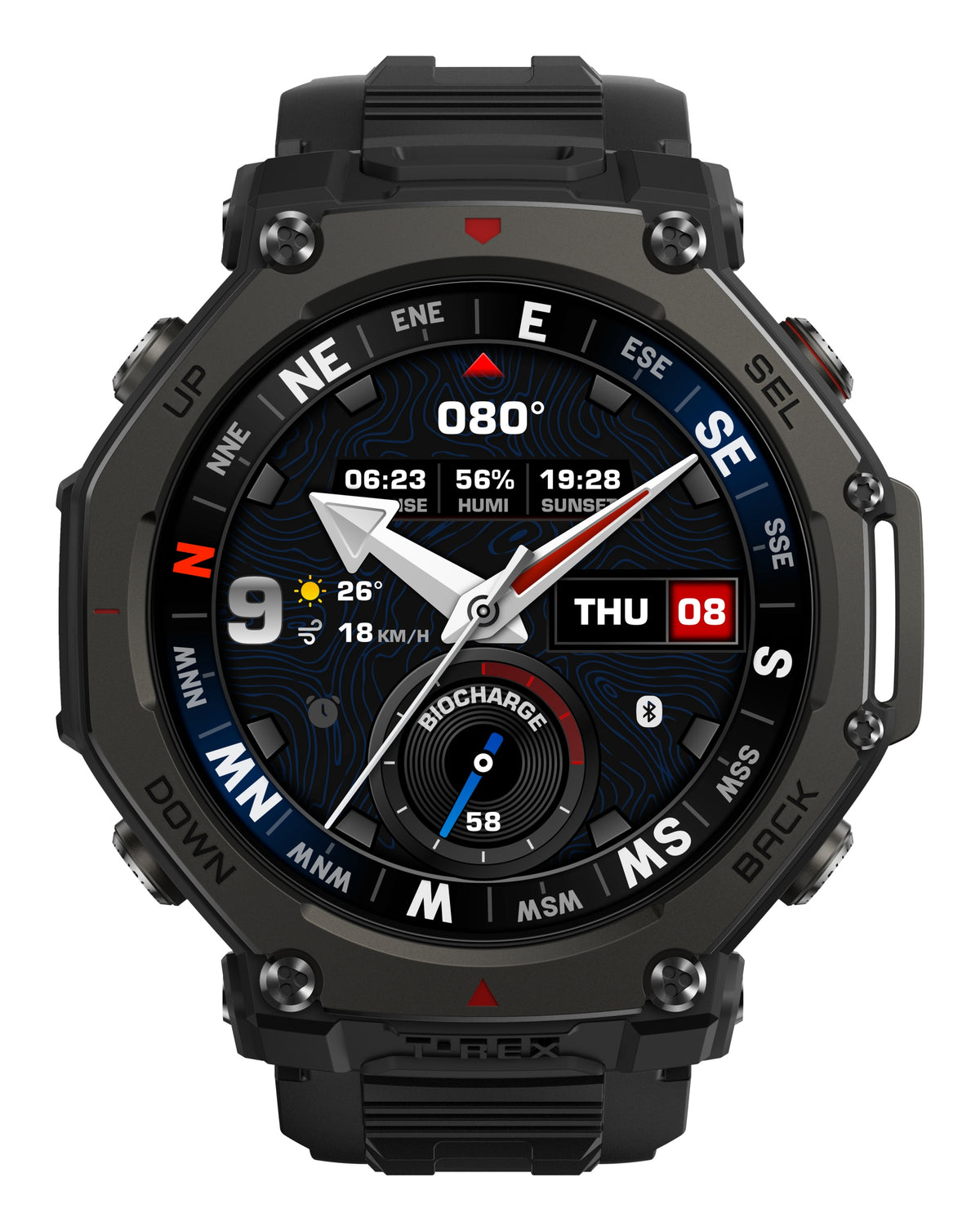2X Smartwatch Amazfit T-Rex 3 Pro black Brand Amazfit