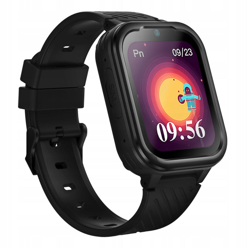 2X Smartwatch GARETT Kids Essa 4G Black Model Kids Essa