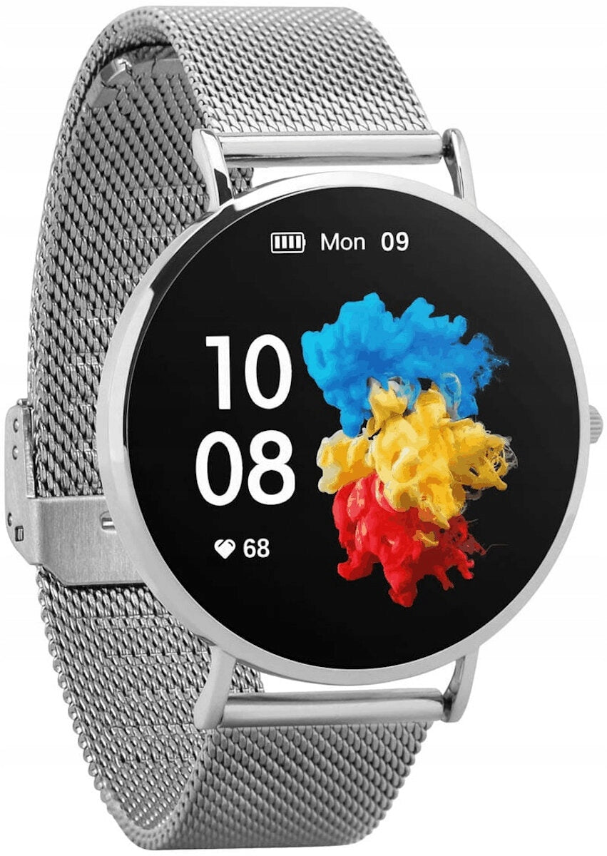 2X Smartwatch Garett Verona watch Amoled Bluetooth IP67 steel bracelet Brand Garett
