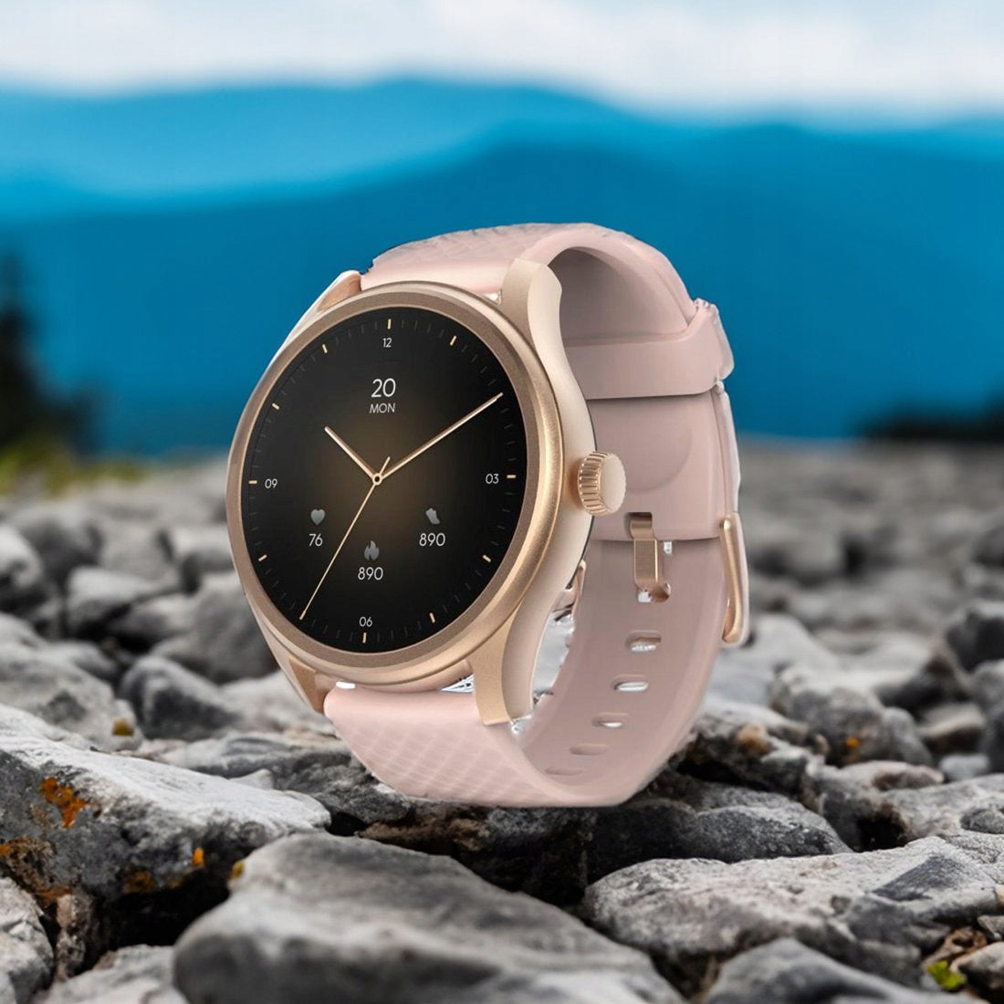 2X Smartwatch HAMA Fit Watch 5010 Rose Gold Brand Hama