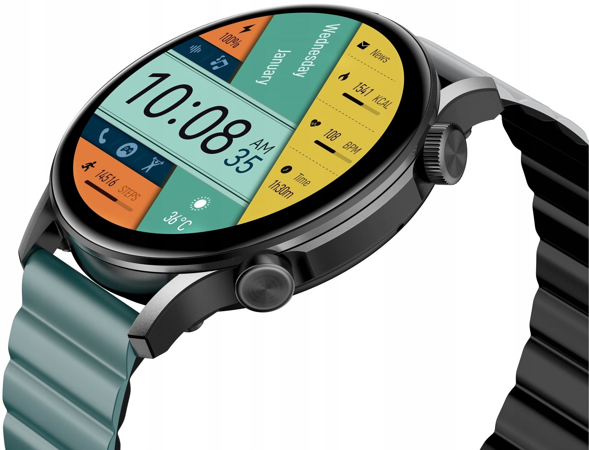 2X Smartwatch Kieslect Calling Watch Kr Pro Ltd gray YFT2061EU Model other