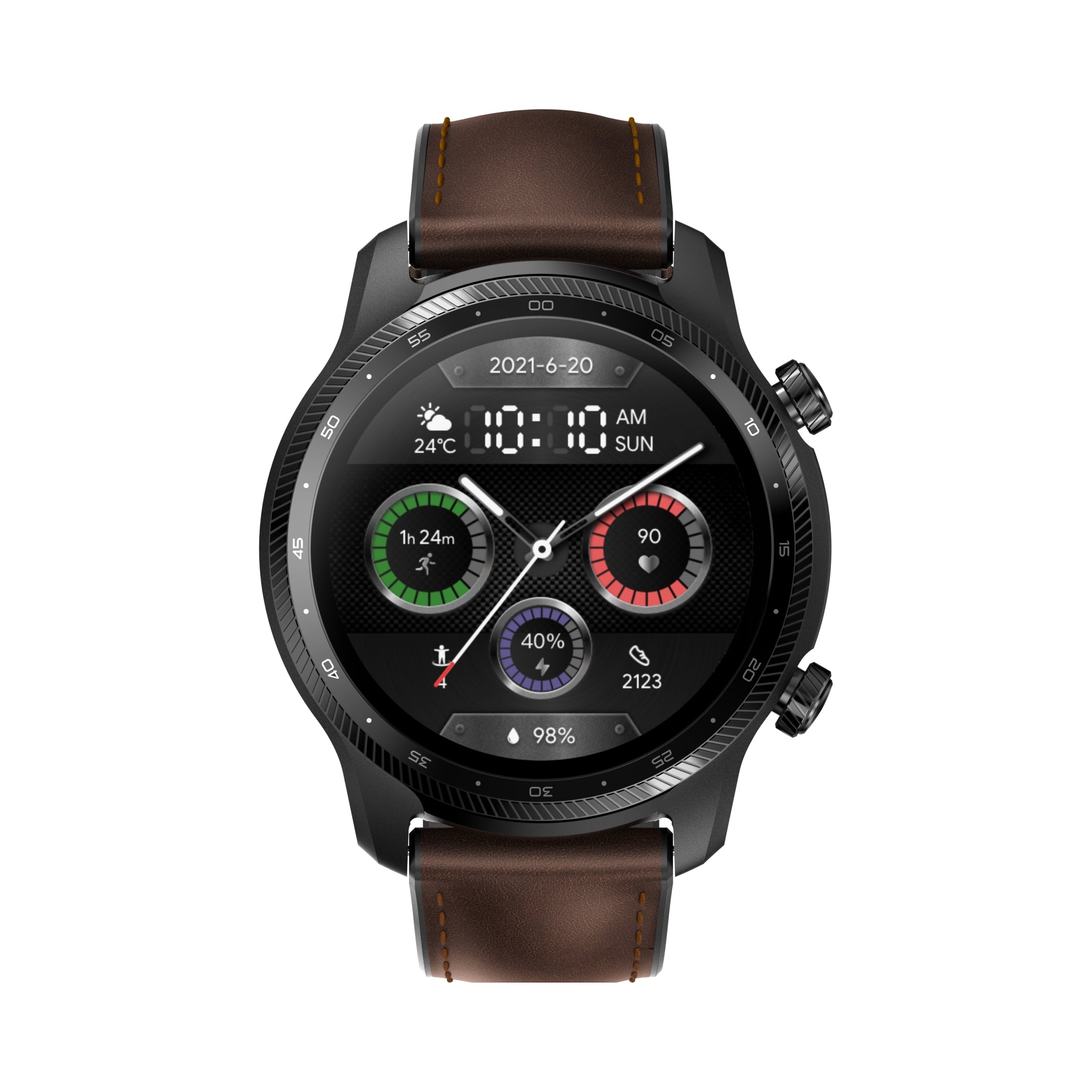 2X Smartwatch Mobvoi TicWatch Pro 3 Ultra LTE (Shadow Black)