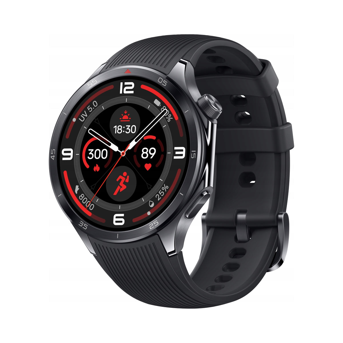 2X Smartwatch ONEPLUS Watch 3 NFC GPS Obsidian Titanium Black