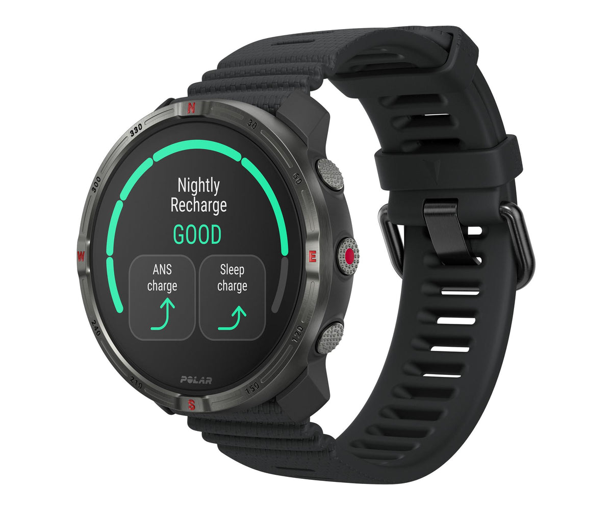 2X Smartwatch Polar Grit X2 black S-L