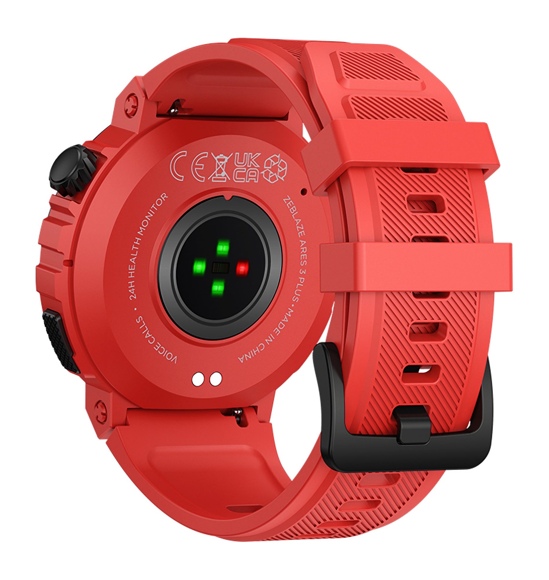 2X Smartwatch Watch Zeblaze Ares 3 Plus RED HD AMOLED DURABLE Model Ares 3 Plus