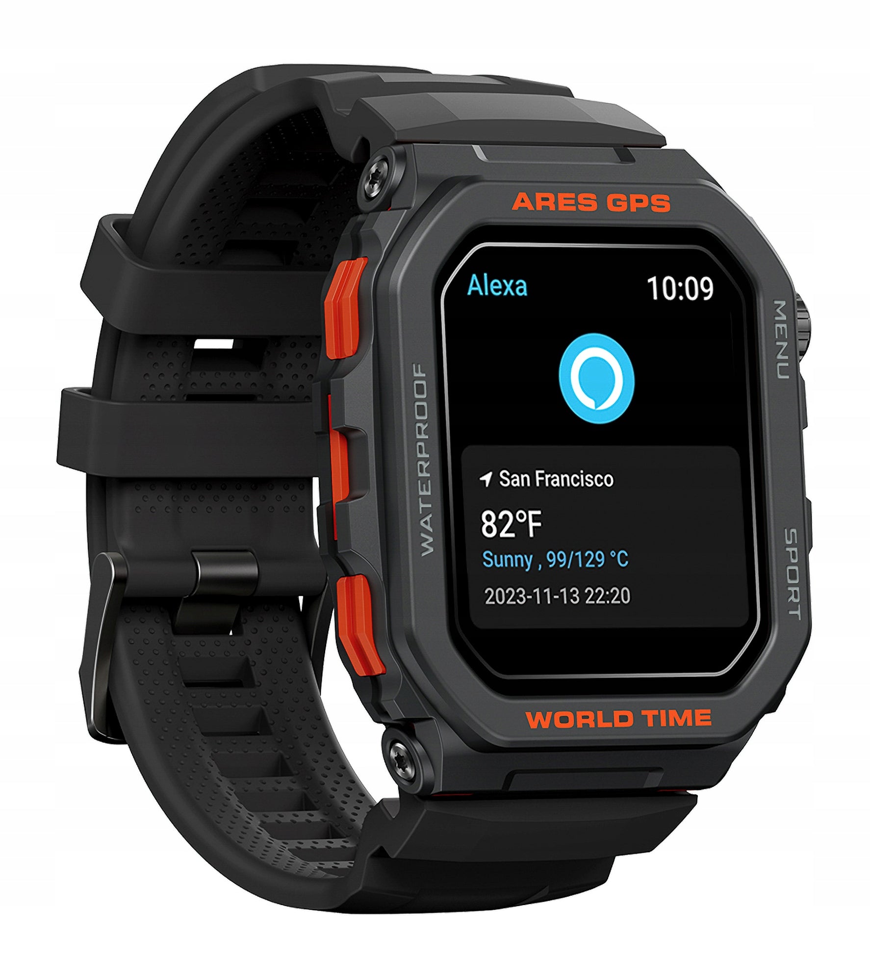 2X Smartwatch Zeblaze Ares GPS Black AMOLED Alexa 3ATM 14 days Battery Model other