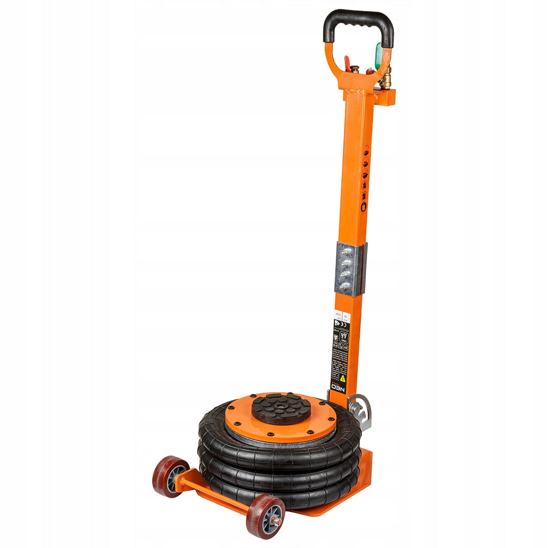 2X Snowman Pneumatic Lift 3 T Cushion height 14,5 - 42 cm NEO TOOLS