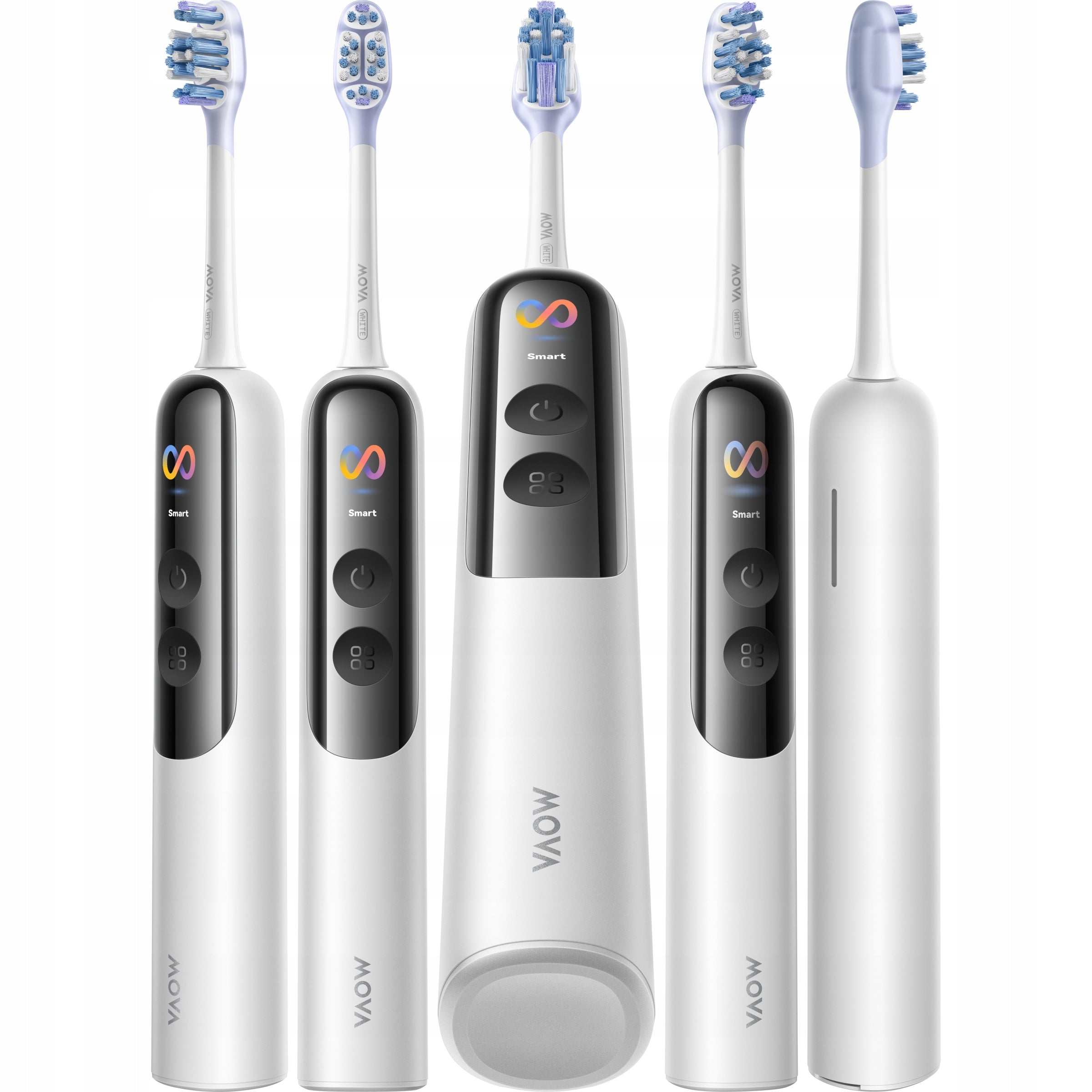 2X Sonic toothbrush MOVA Fresh 20 Vision White Brand Mova