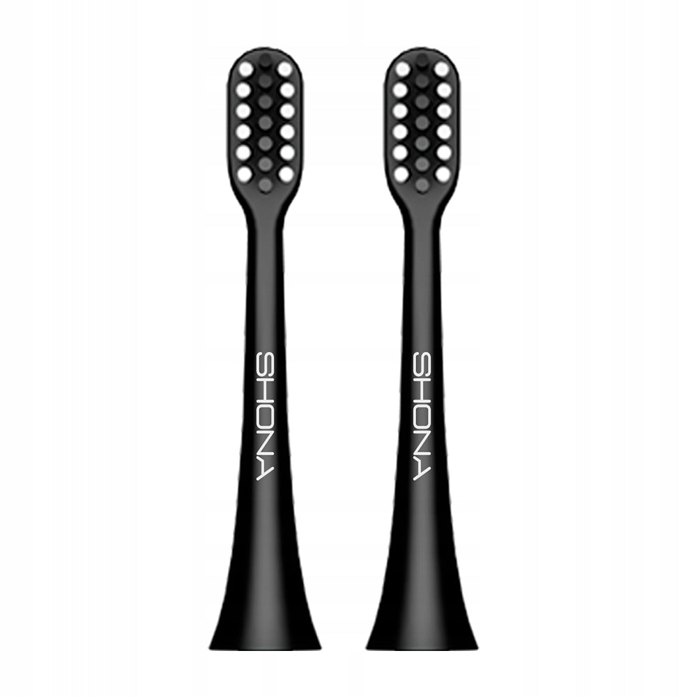 2X Sonic toothbrush SHONA BLACK (40 000 vibrations, multiple modes) Kind toothbrush