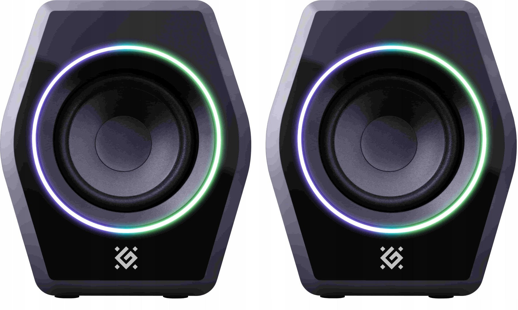 2X Speakers Defender SOLAR 9 2.0 10W Bluetooth USB RGB backlight Model other