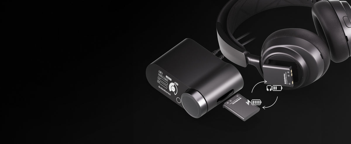 2X SteelSeries Arctis Nova Pro Wireless On-Ear Headphones Model Arctis Nova Pro Wireless