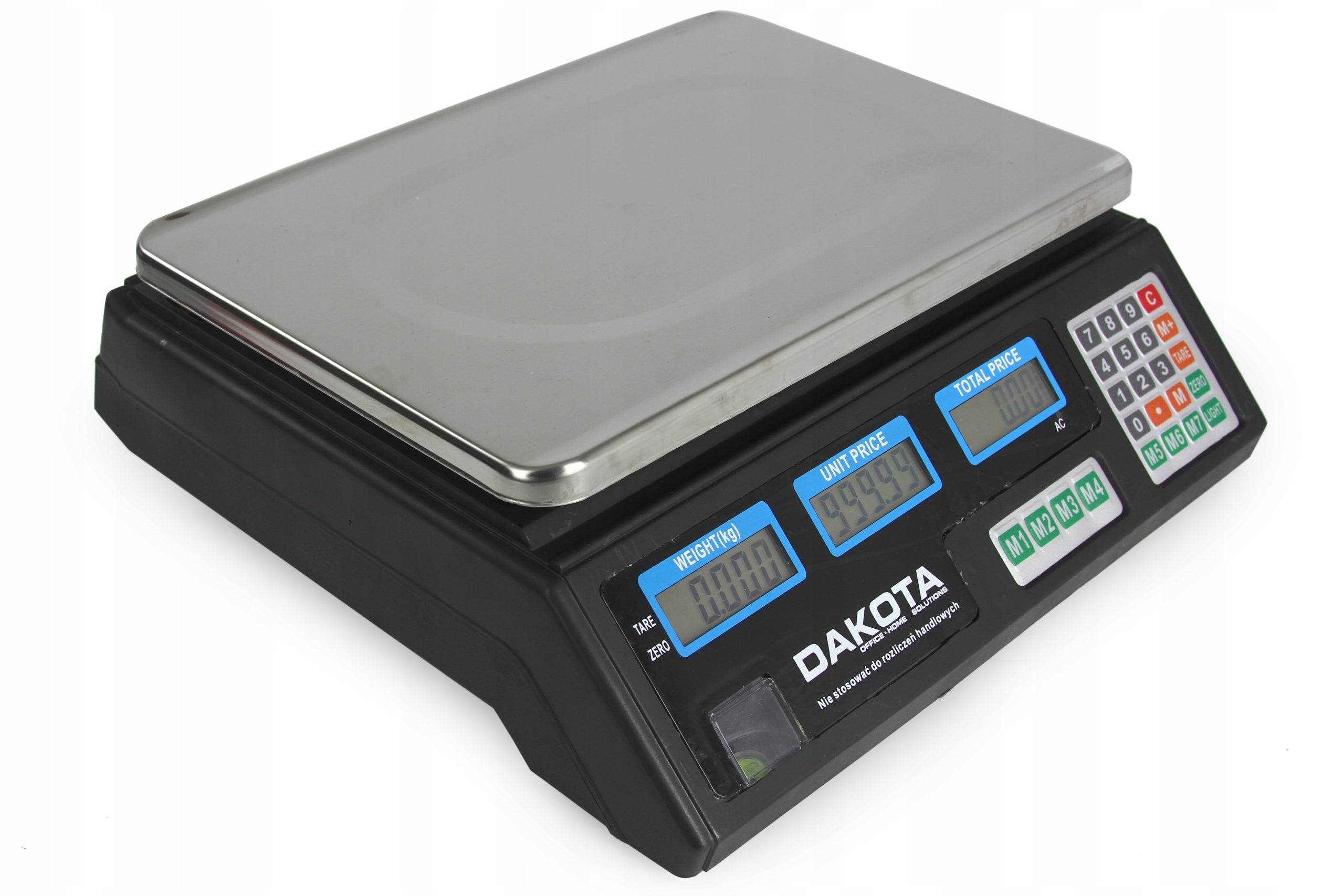 2X UNIVERSAL ELECTRONIC SHOP SCALE LCD CALCULATION 40 KG Manufacturer code M90160