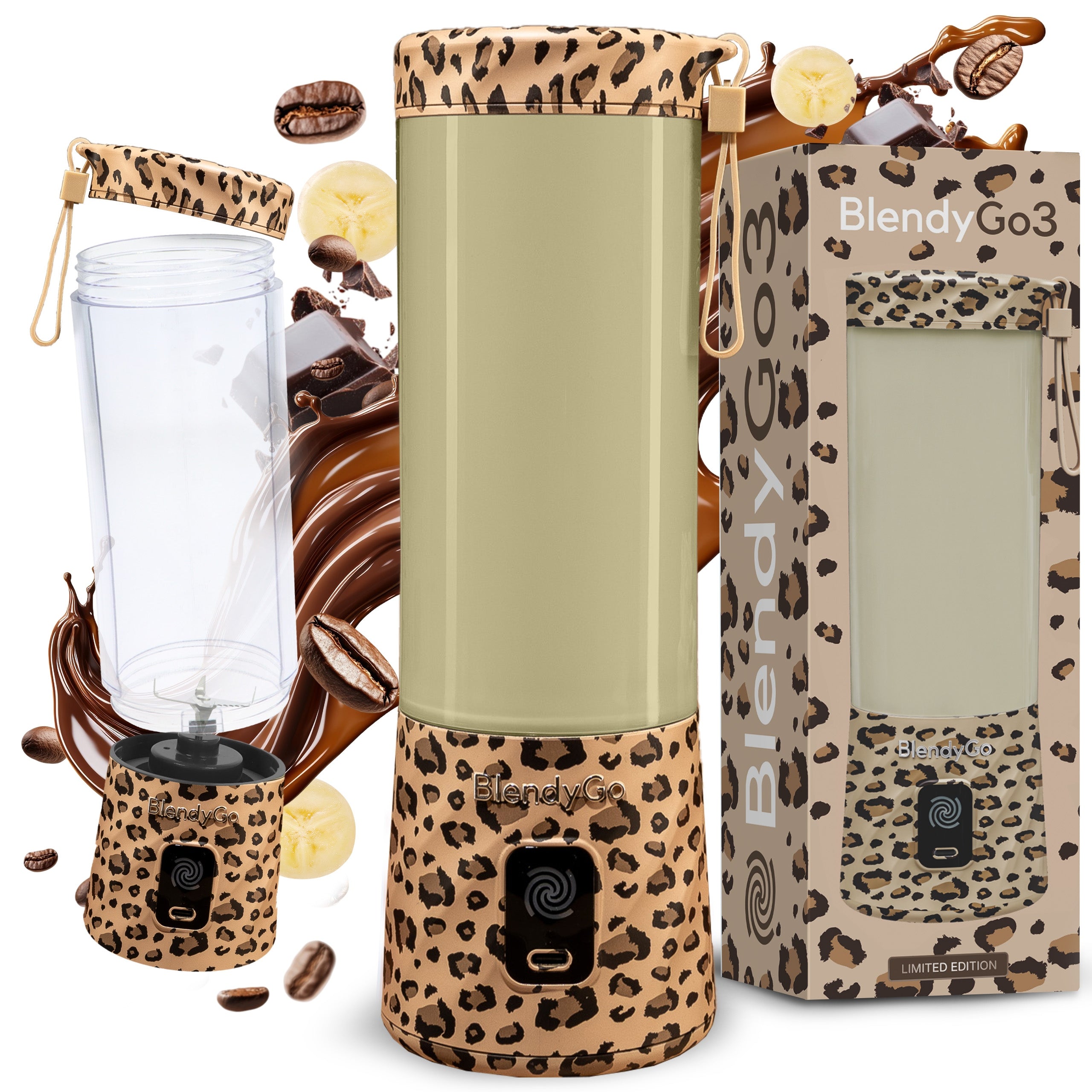 2X USB WIRELESS BLENDER 550ML MINI PORTABLE SMOOTHIE ICE PANTHER