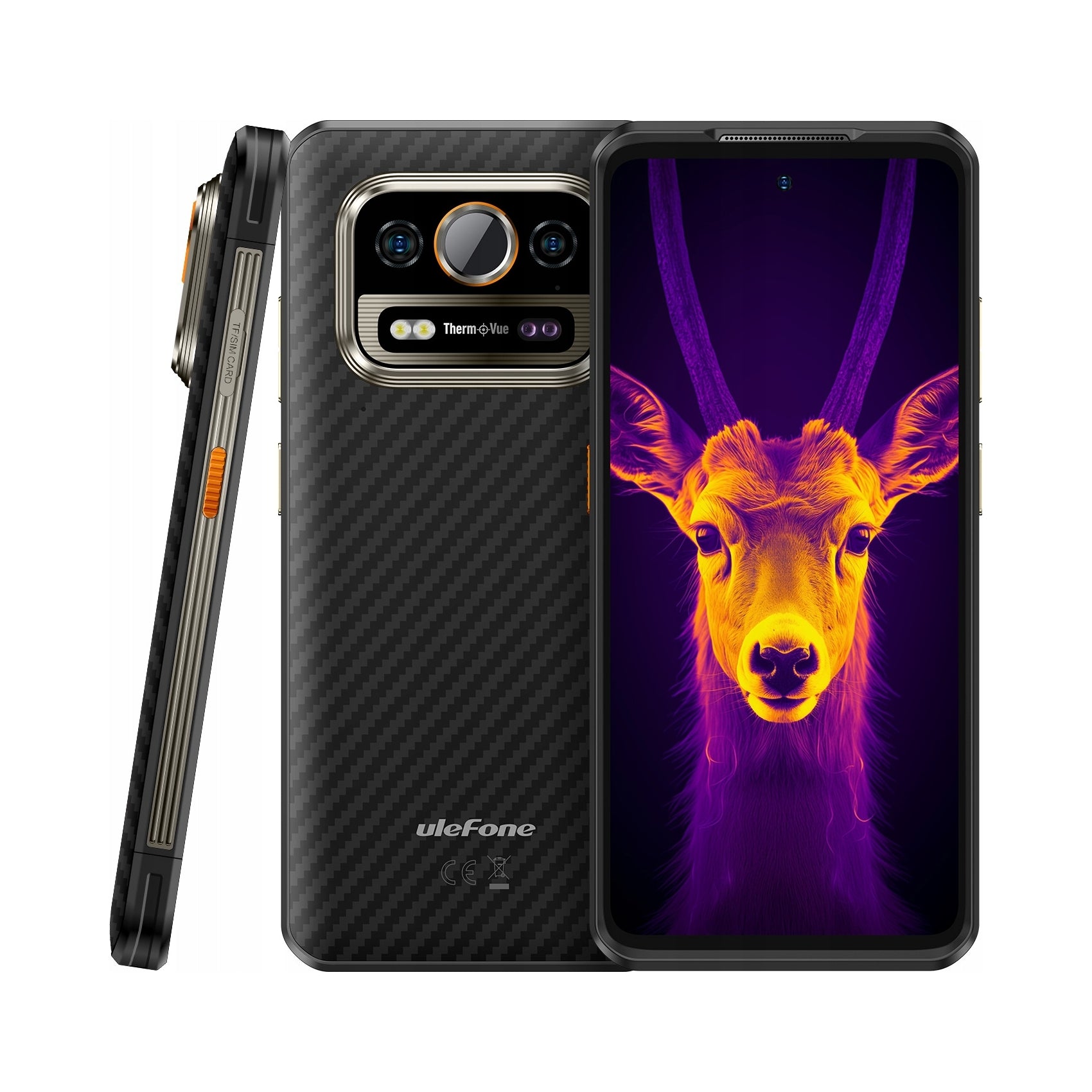 2X Ulefone Armor 25T Pro 5G 6+6/256GB, 6500mAh, smartphone, black