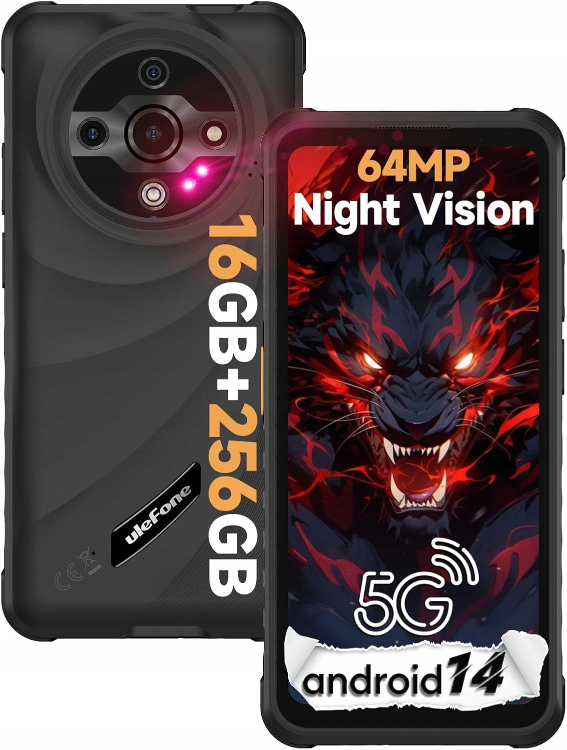 2X Ulefone Armor X31 Pro 5G 8+8/256GB, 6050mAh, smartphone, green Brand Ulefone