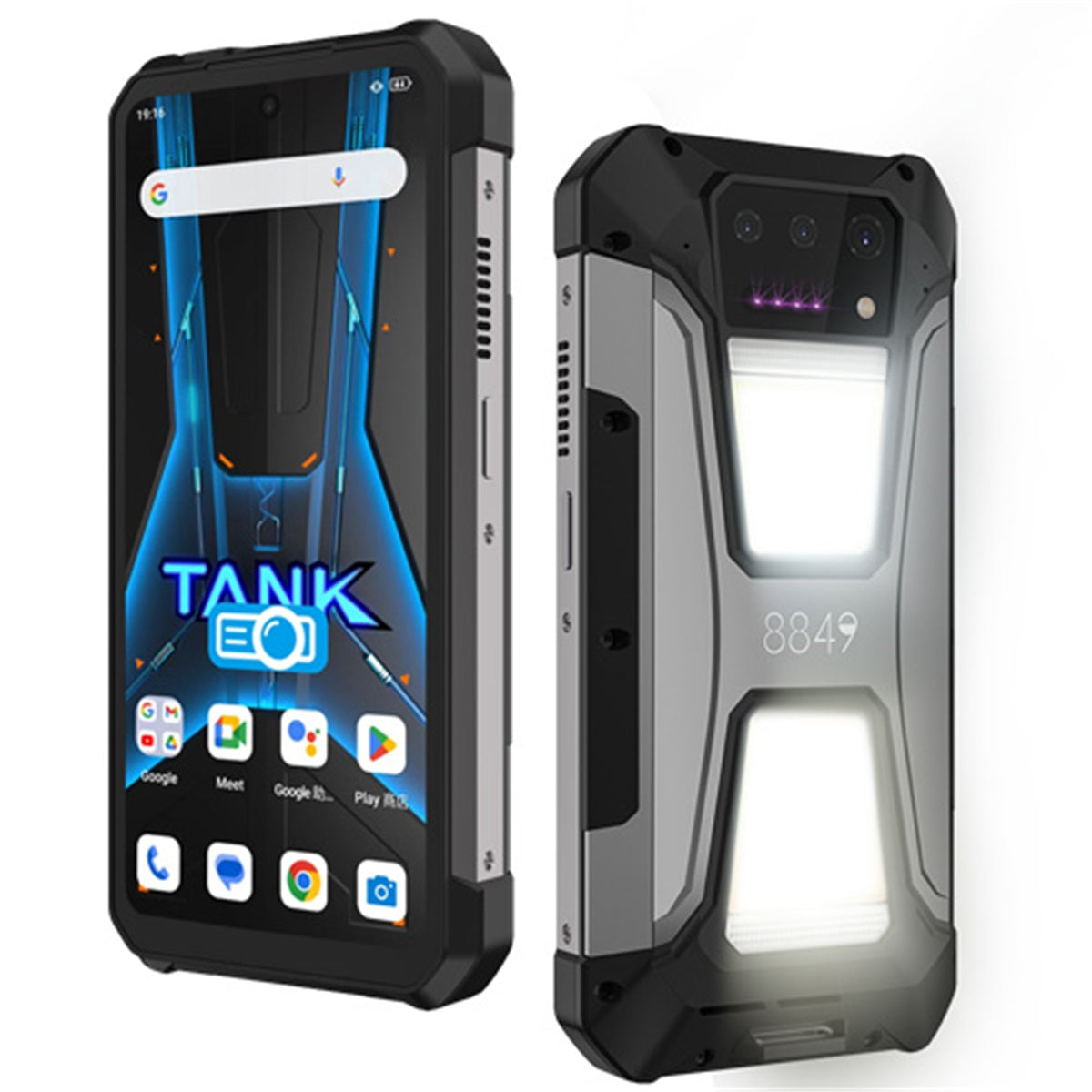 2X Unihertz Tank 2 Pro, 12/512GB, 23800 mAh, black
