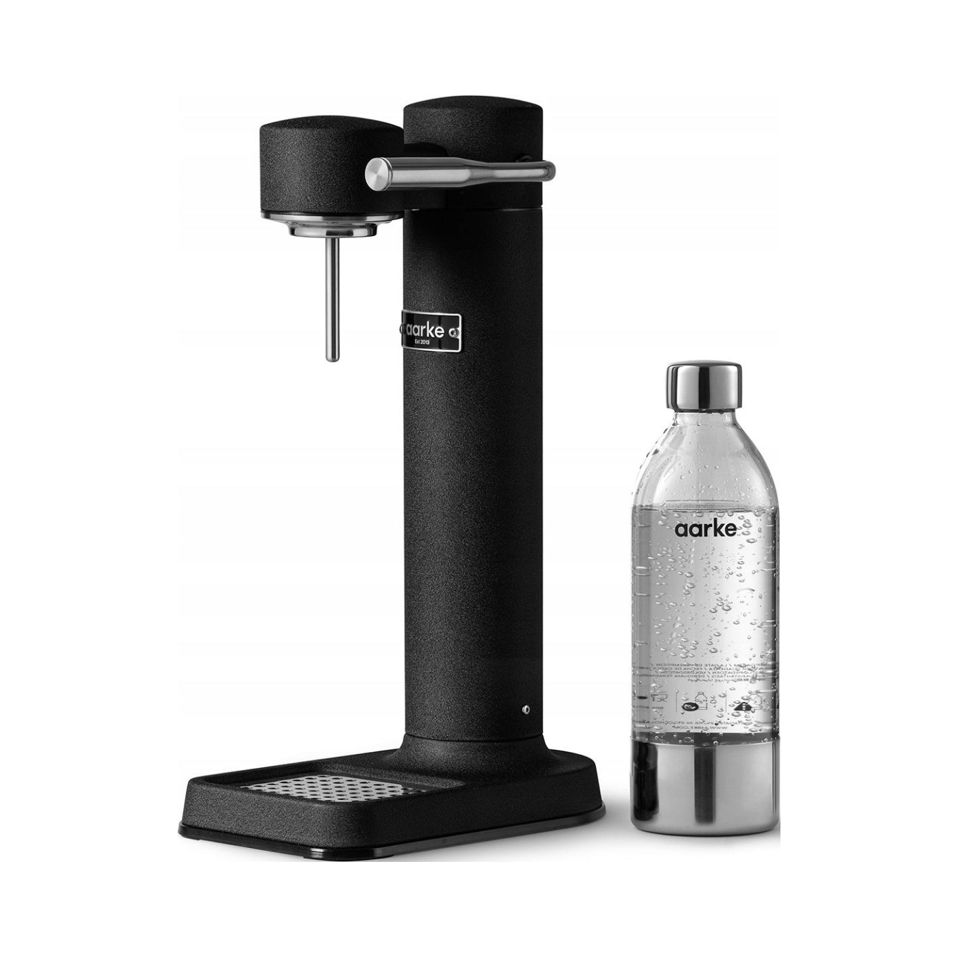 2X WATER SATURATOR HAND STAINLESS STEEL 800ML ELEGANT WITH PREMIUM BOTTLE