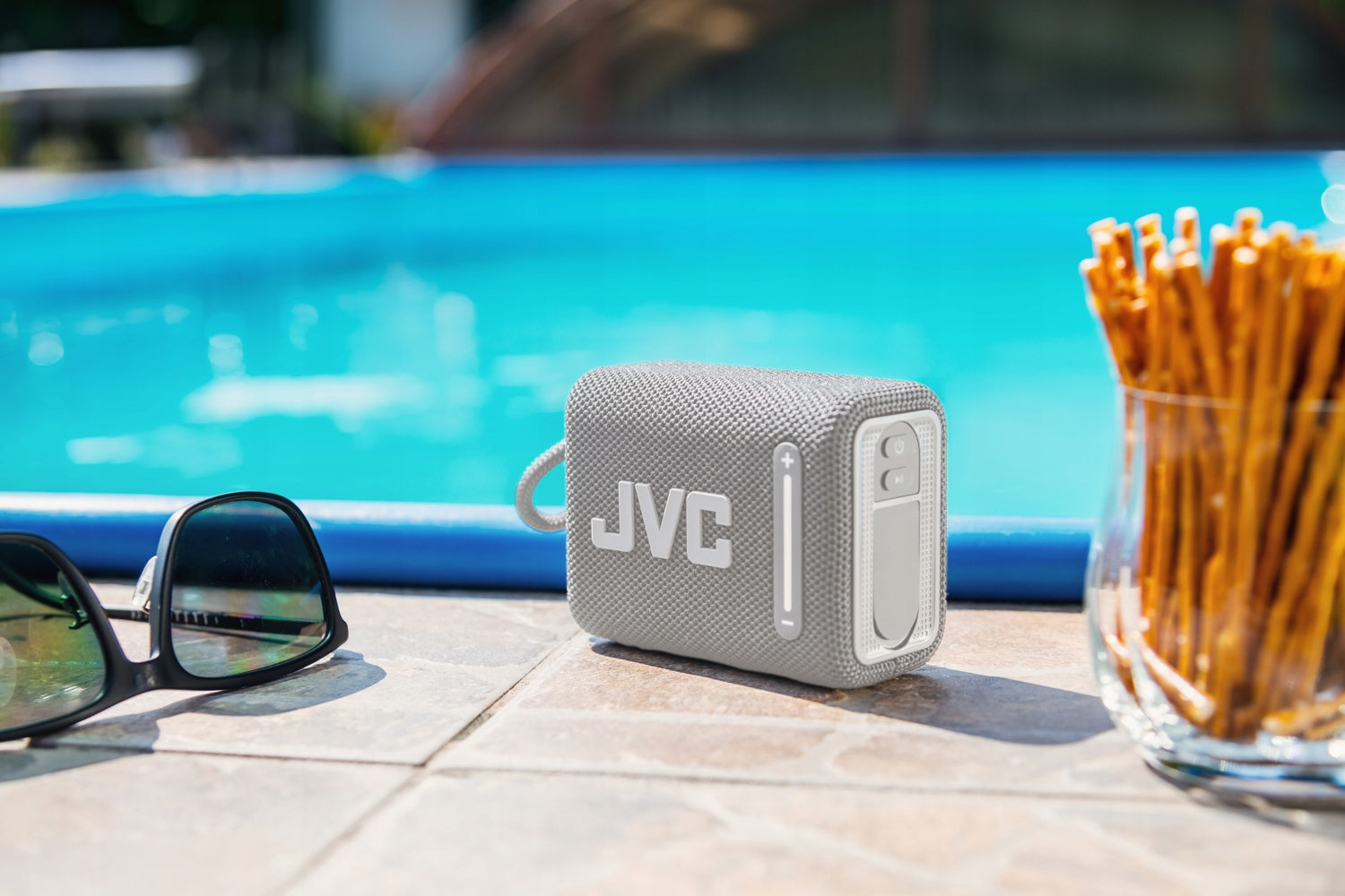 2X WATERPROOF PORTABLE SPEAKER JVC XS-E114G 5W BT Bluetooth MOBILE BT SZ Model other