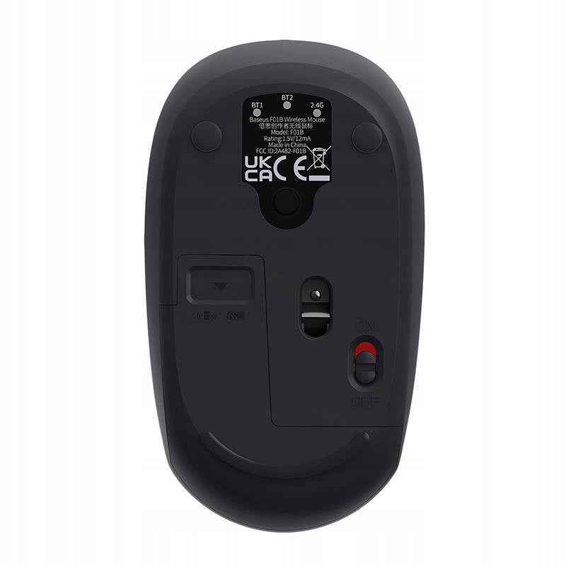 2X WIRELESS MOUSE BASEUS 2.4 GHz QUIET OFFICE LAPTOP MOUSE COMPUTER Model F01A 2.4G