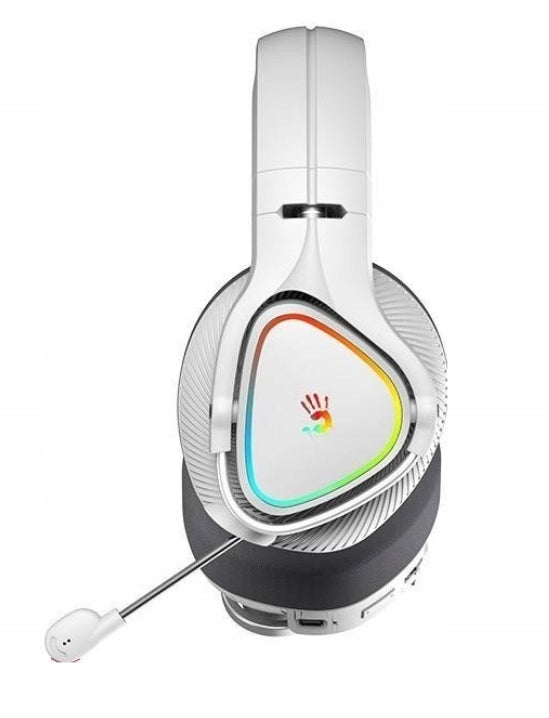 2X Wireless On-Ear Gaming Headphones A4Tech MR710 RGB 65 Brand A4Tech