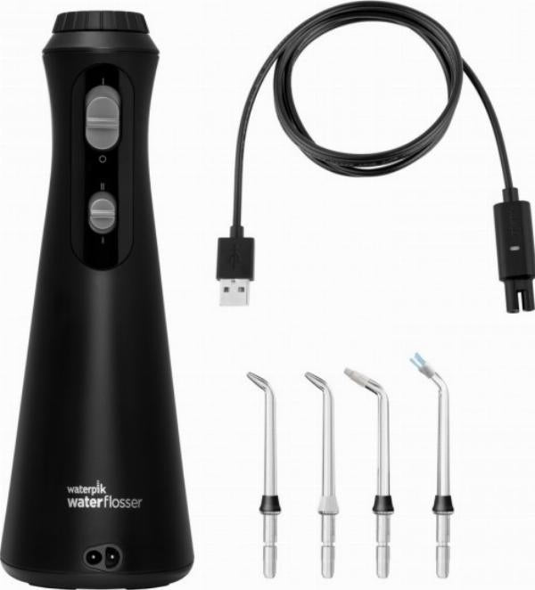 2X Wireless Tooth Irrigator Waterpik WP-492 black Brand Waterpik