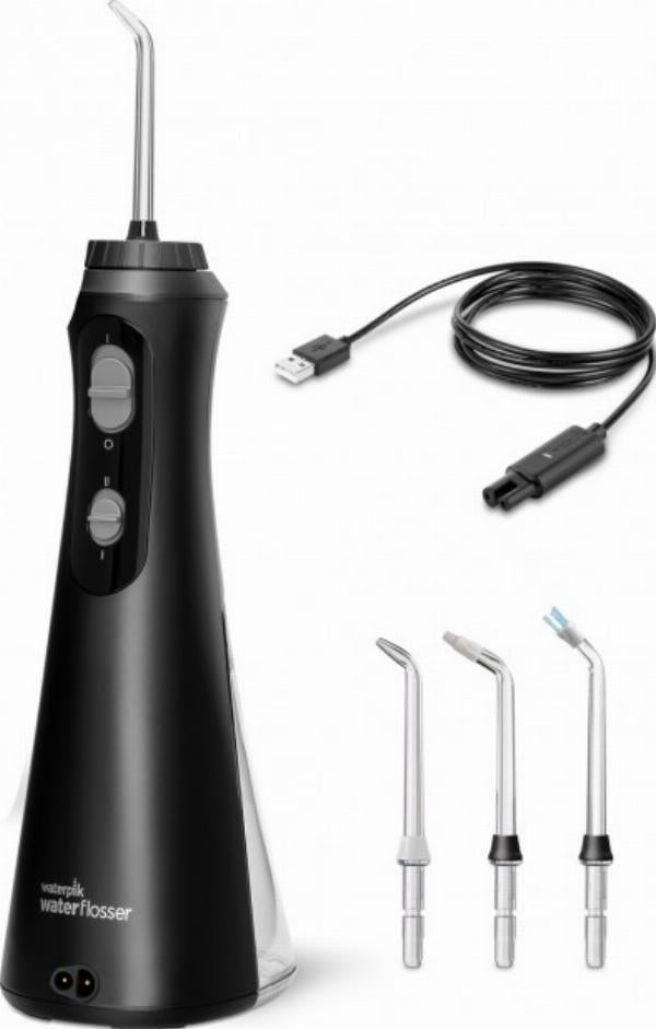 2X Wireless Tooth Irrigator Waterpik WP-492 black