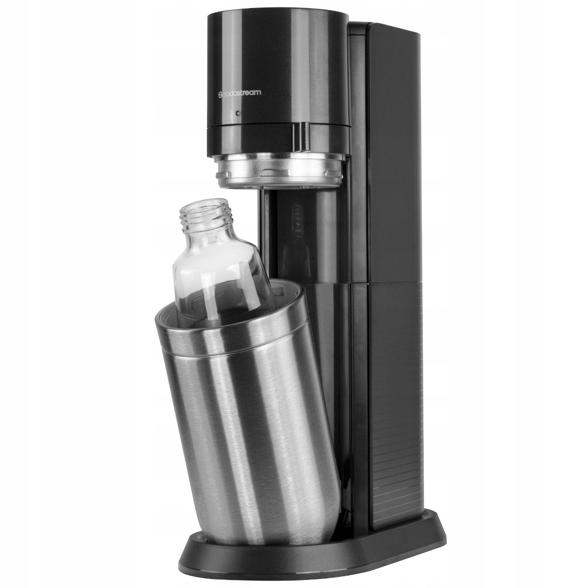 2X electric saturator SodaStream E-Duo 2 cylinders(glass+PET) with CO2 gas Brand SodaStream