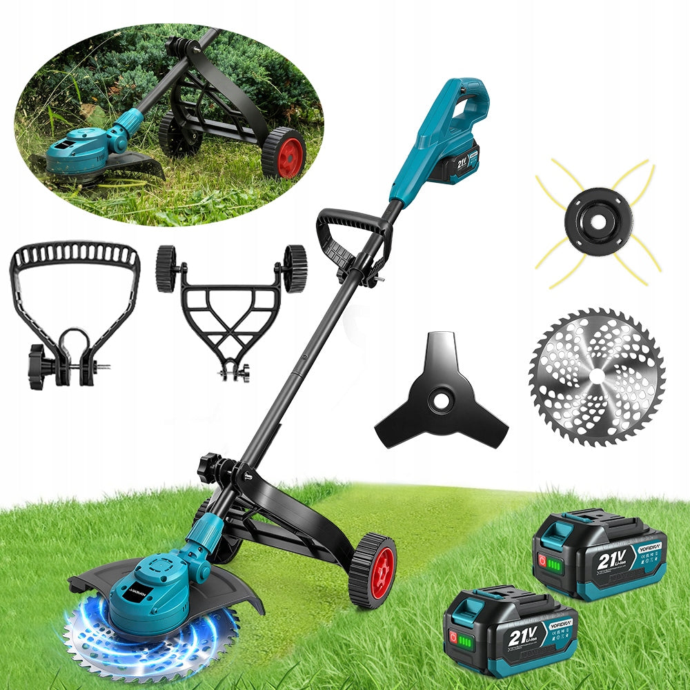 2XAKU CORDLESS BRUSHLESS ELECTRIC GRASS TRIMMER STRONG