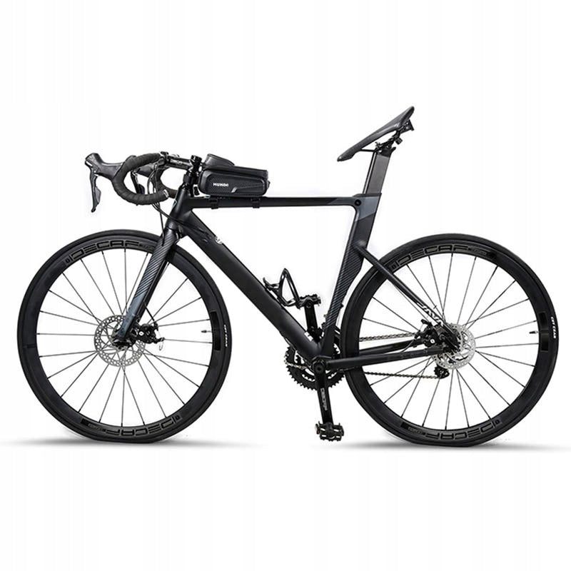 2in1 BICYCLE POUCH BAG + PHONE HOLDER SMARTPHONE WATERPROOF 1L MUNDO Kind front