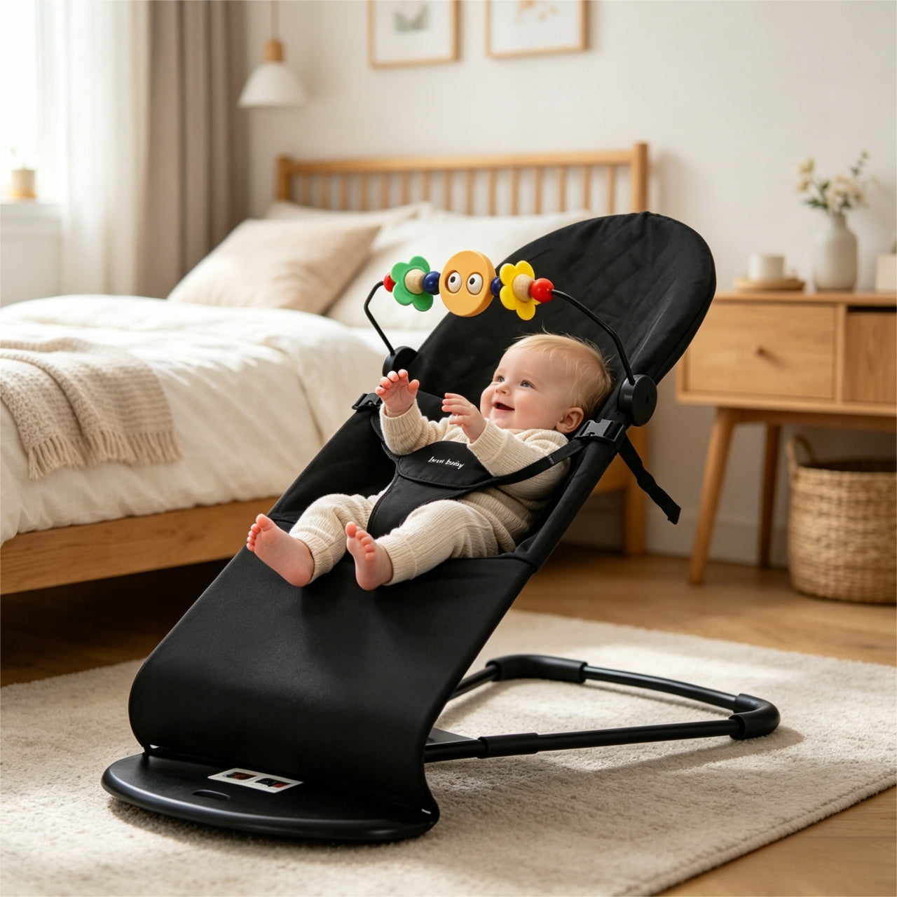 2in1 Baby Rocker Couch Folding with Straps Product weight with unit packaging 1.6 kg