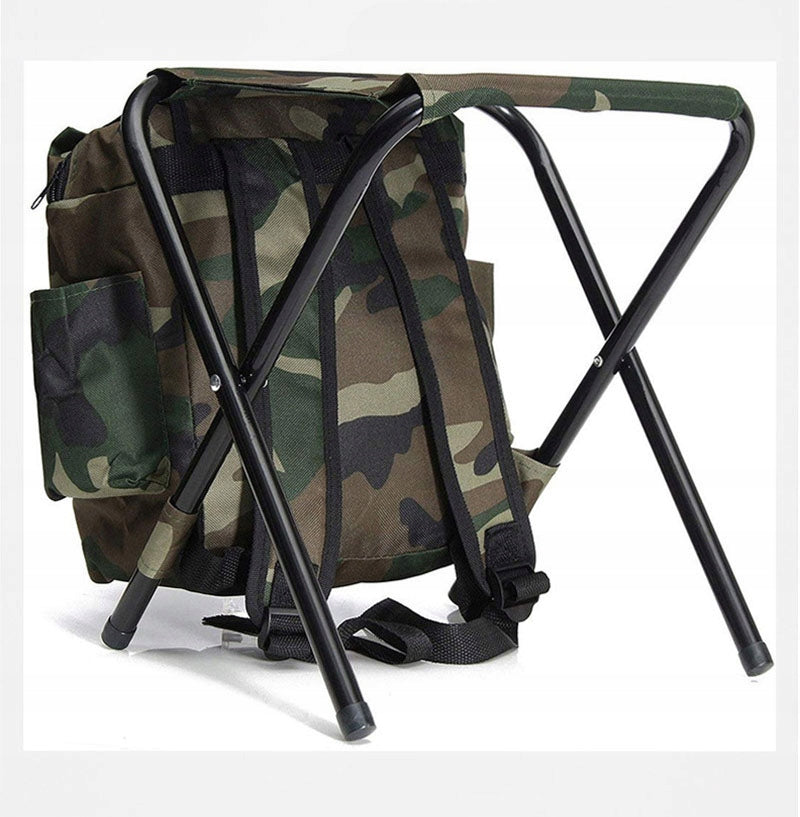 2in1 FOLDING FISHING CHAIR WITH BACKPACK Brand no brand