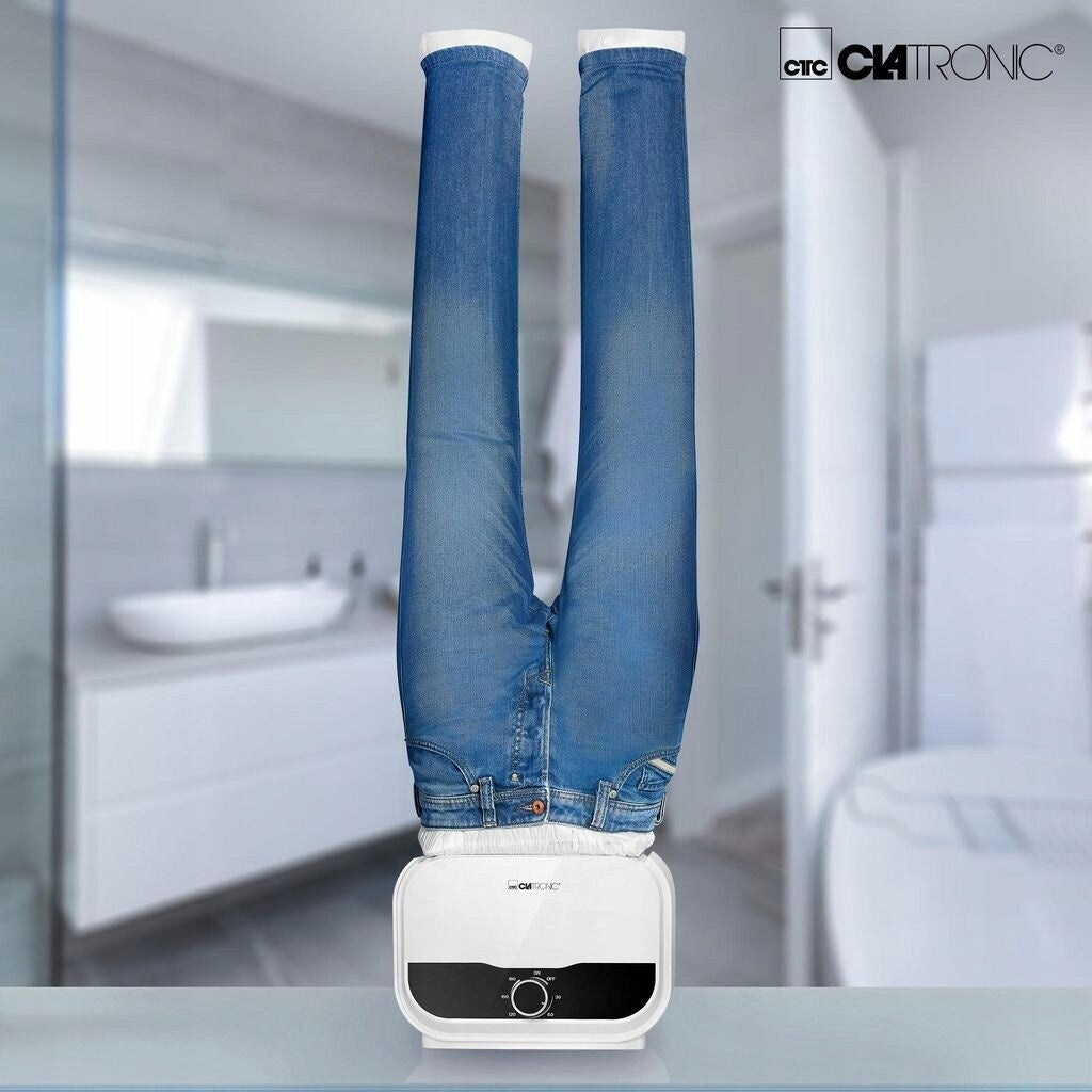 2in1 IRONING MACHINE IRON MANNEQUIN STEAMER STEAM DRYING SHIRTS Dominant color white