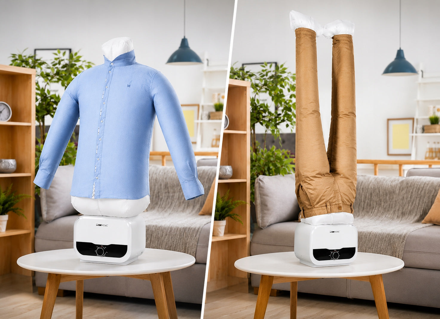2in1 IRONING MACHINE IRON MANNEQUIN STEAMER STEAM DRYING SHIRTS Model HBB 3734