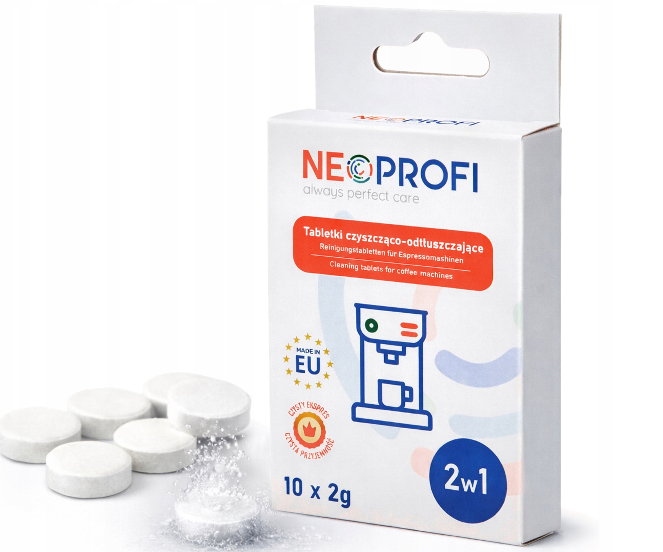 2in1 Universal Cleaner NeoProfi for Tablet Express 10pcs 2g