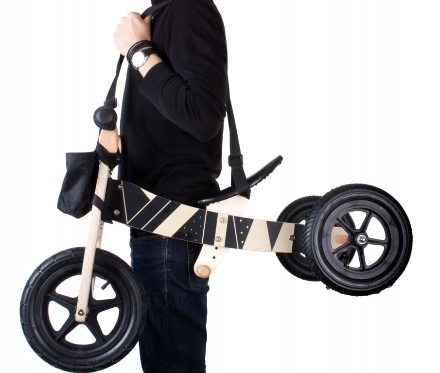 2in1 Wooden Balance Bike Twist Plus Samoa Brand Sun Baby