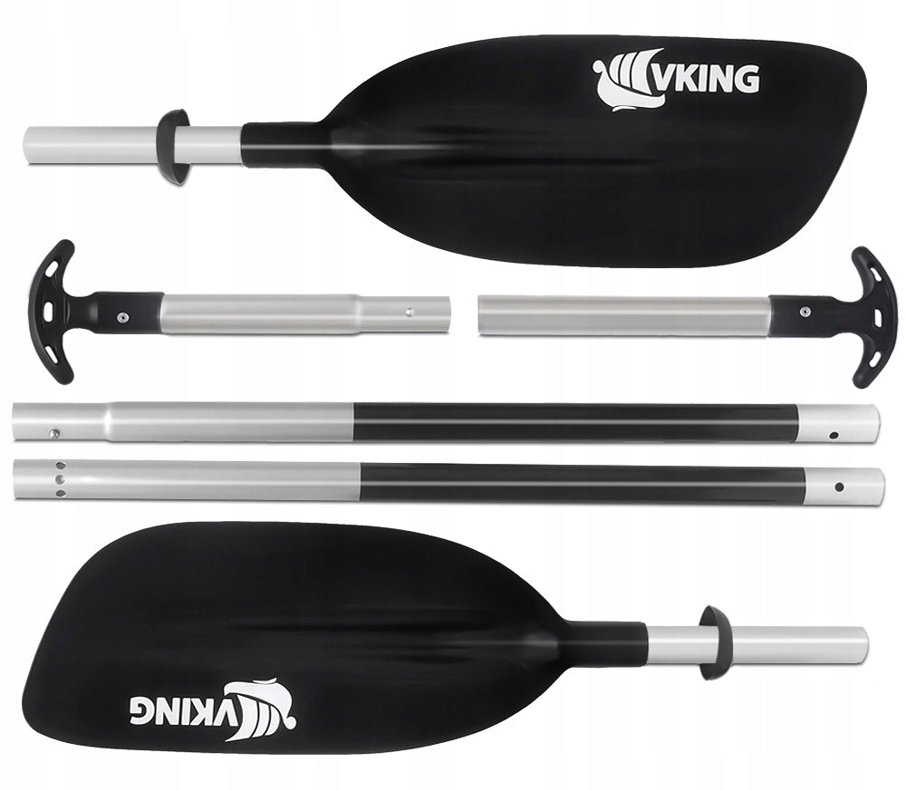 2in1 paddle for kayak canoe packraft universal folding 6-piece