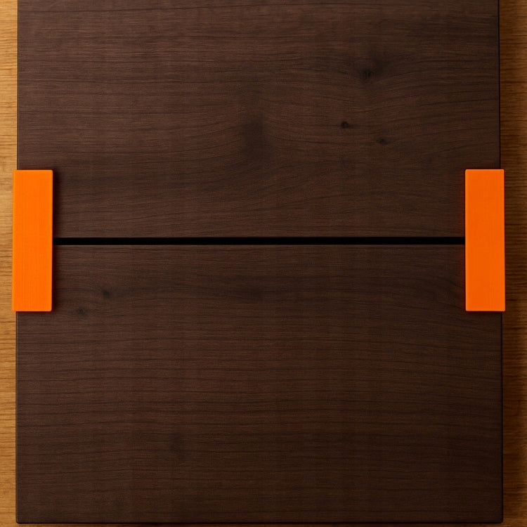 2pcs Carpentry handles for front mounting perfect slot 3mm, 18mm board Manufacturer code SZ-FS1-3