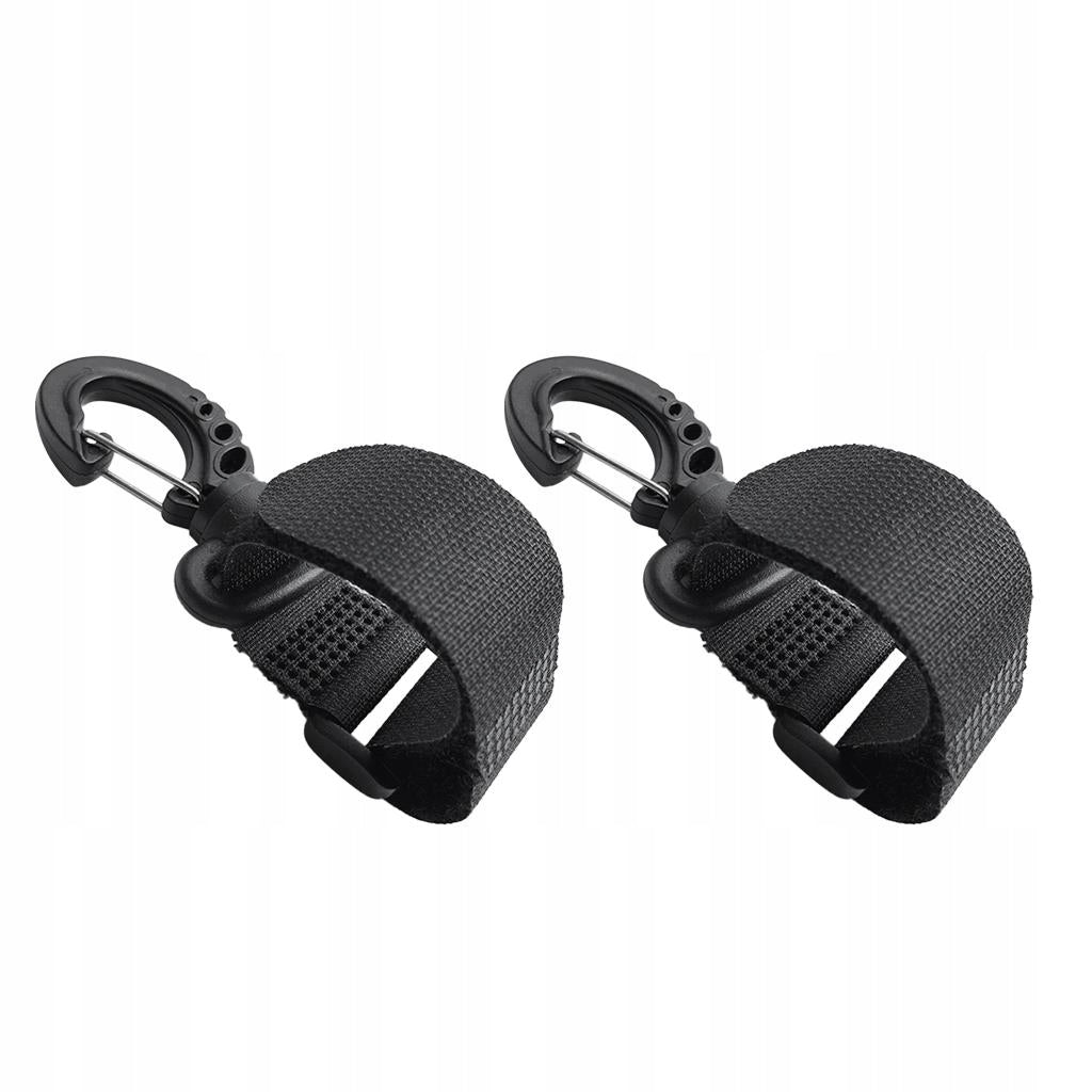 2pcs No Drilling Canoe Kayak Paddle Holder Paddle Clip Dinghy Boating Black Weight 0.03 kg