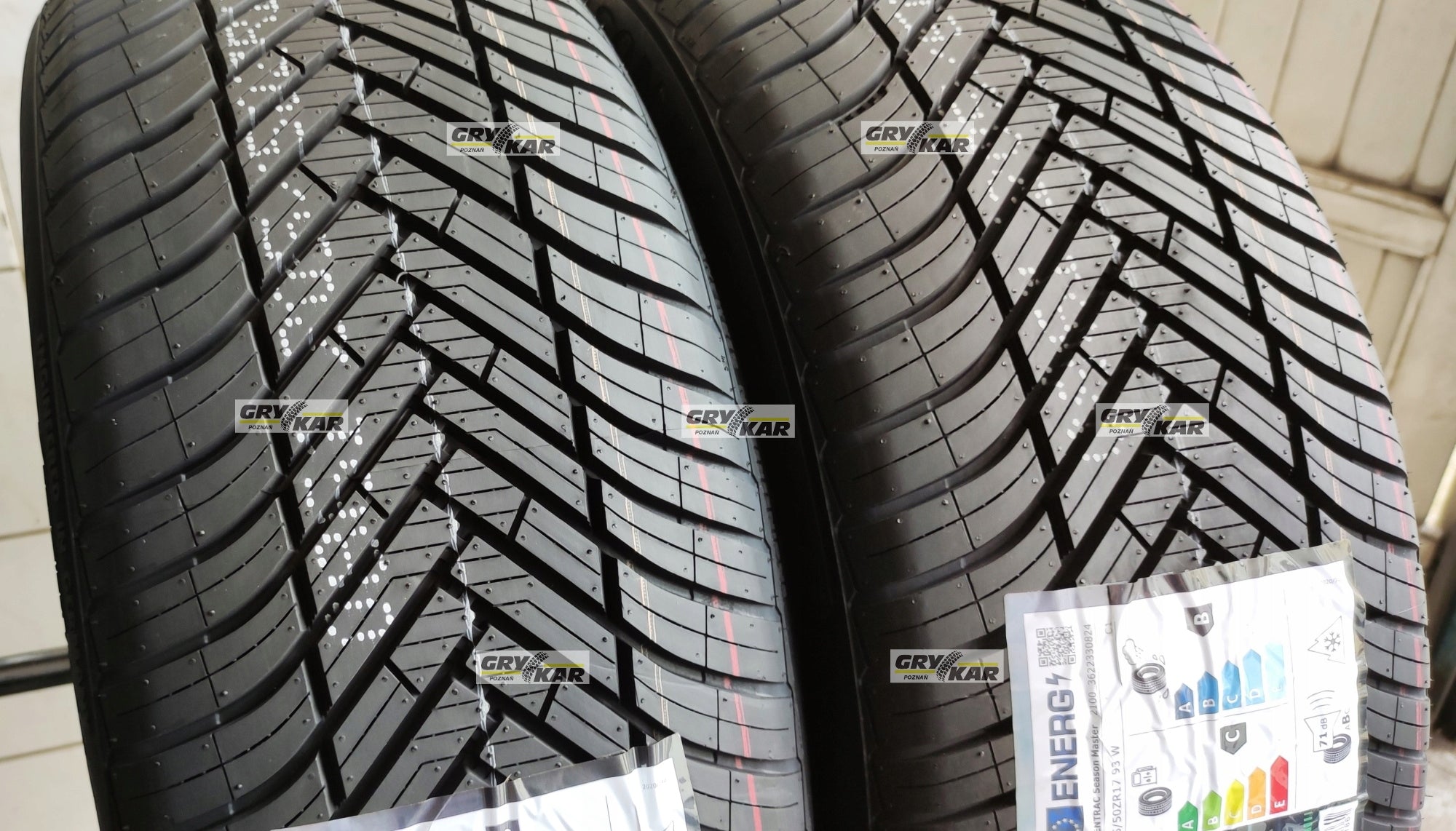2x 205/50R17 Greentrac Season Master 2025 C/B/71dB 3 years warranty. Year of manufacture 2025