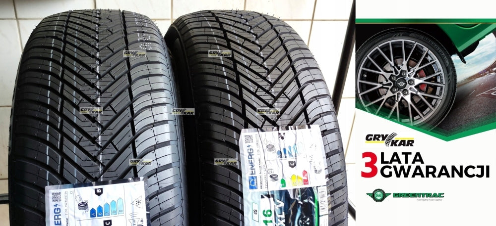 2x 215/55R16 Greentrac Season Master 2025 Tires C/B/71dB 3-Year Warranty